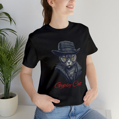 Gypsy Cat - Unisex Jersey Short Sleeve Tee